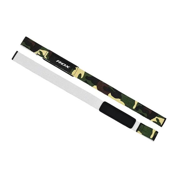 Лямки для тяги RDX W1 Gym Single Strap Camo Green Plus (WAN-W1CGN+), Цвет : Camo Green, изображение 4