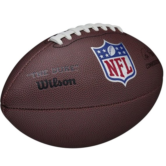 Мяч для американского футбола Wilson NFL Duke Replica FB DEF (WTF1825XBBRS), изображение 3