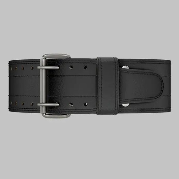 Пояс для пауэрлифтинга RDX RD1 кожа Black S (WPB-RD1B-S), Размер: S, Цвет: Black, изображение 5