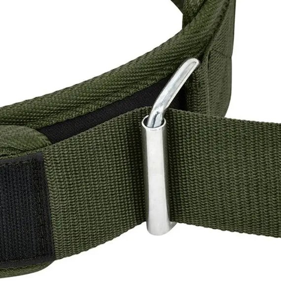 Пояс для тяжелой атлетики RDX RX5 Double Belt неопрен Army Green L (WBD-RX5AG-L), Размер: L, Цвет: Green, изображение 6