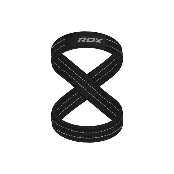 Силовые ремни RDX Gym Lifting 8 Figure Straps Gray M (WAC-W8G-M), Размер: M, Цвет : Серый, изображение 4