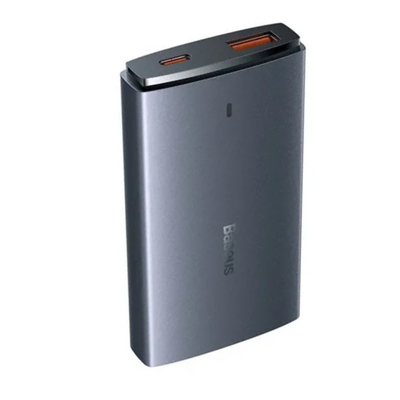 Зарядное устройство Baseus Gan5 Pro Ultra - Slim Fast Charger C + U 65W Overseas Edition CCGP150113 Grey (000010572)