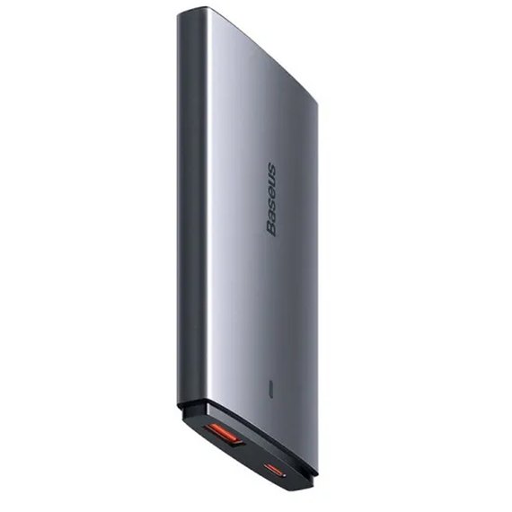 Зарядное устройство Baseus Gan5 Pro Ultra - Slim Fast Charger C + U 65W Overseas Edition CCGP150113 Grey (000010572), изображение 8