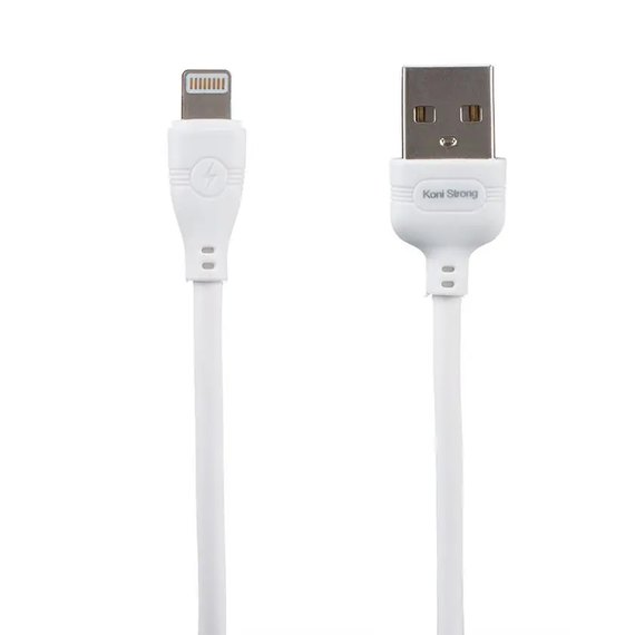 Кабель Koni Strong Lightning KS-63i White (000002638), Цвет: White