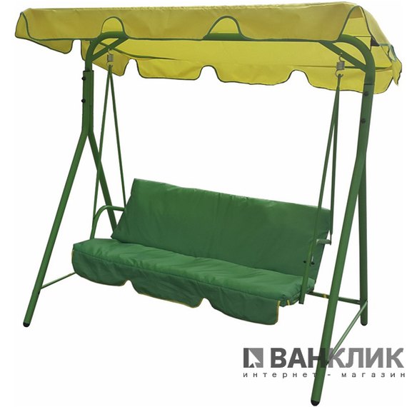 Садовая качель Eleyus MALVA 15 YL+GN