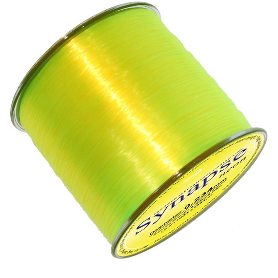 Леска Katran Synapse Neon 1000m neon-yellow 0.331mm 17.85lb (4262389020406), Диаметр, мм: 0.331 мм, Разрывная нагрузка, lb : 17.85, изображение 2