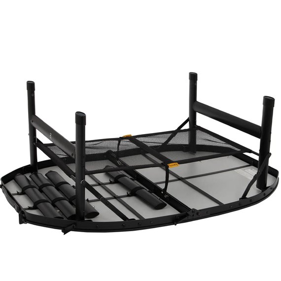 Стол Bo-Camp Woodbine Oval 100x70 cm Black/Wood look (1404185) DAS302783, изображение 4