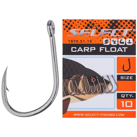 Крючок Select Carp Classic #10 (10 шт/уп) (1870.51.08), Номер крючка, № : 10