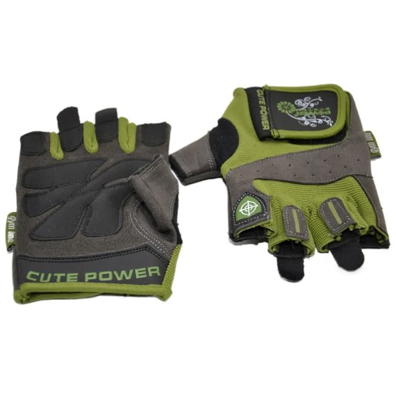 Перчатки для фитнеса Power System PS-2560 Green M (PS-2560_M_Green), Размер: M, Цвет: Серый/Зелёный, изображение 3