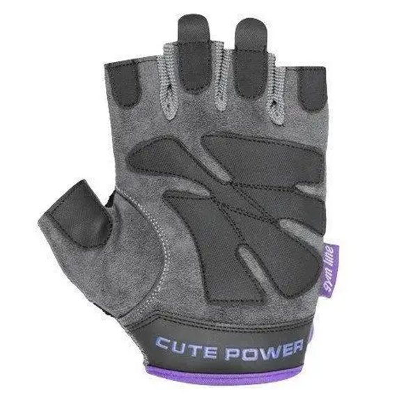 Рукавички для фітнесу Power System PS-2560 Purple M (PS-2560_M_Purple), Розмір: M, Колір: Сірий/Фіолетовий, зображення 3