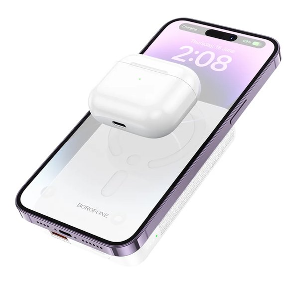Повербанк Borofone Quick BJ47 10000 mAh PD20W White (6941991109690), изображение 2