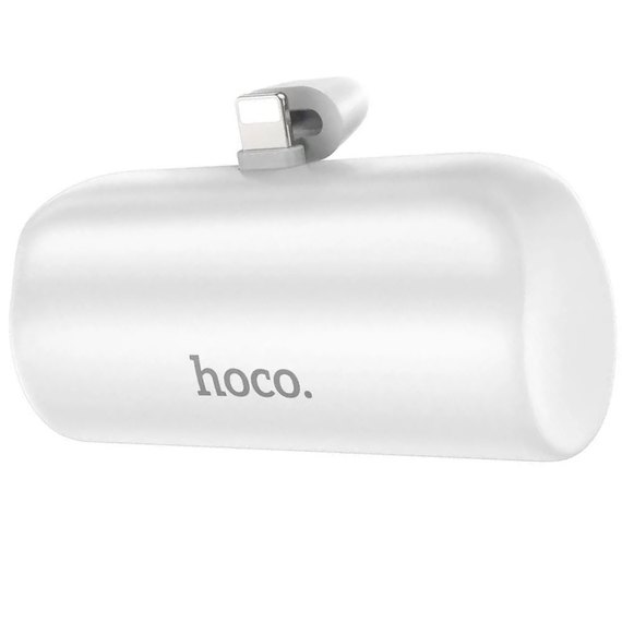 Повербанк HOCO J106 Pocket iP 5000 mAh White (6931474790385), Цвет : Белый