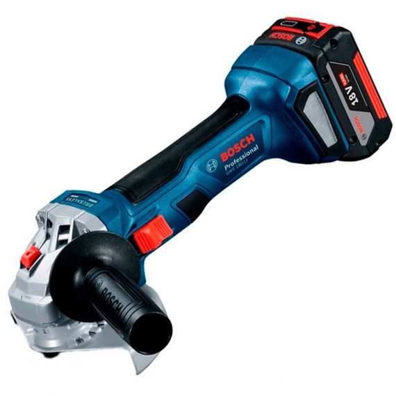 Аккумуляторная угловая шлифмашина (болгарка) Bosch Professional GWS 18V-180 P (каркас) (06019H6L01), изображение 2