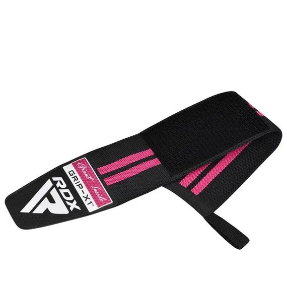 Бинты для запястья (кистевые бинты) RDX Gym Wrist Wrap R11 Black/Pink (WAH-WR11BP), Цвет: Black/Pink, изображение 2