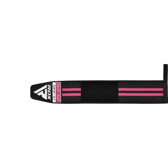 Бинты для запястья (кистевые бинты) RDX Gym Wrist Wrap R11 Black/Pink (WAH-WR11BP), Цвет: Black/Pink, изображение 3