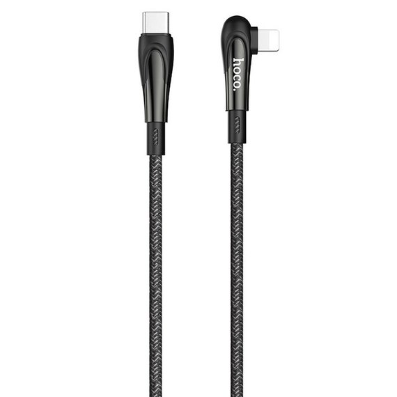 Кабель Hoco Type-C to Lightning Rally U84 1.2m, 3A, PD/18W Black (000005540)