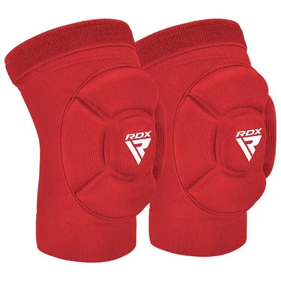 Наколінники спортивні RDX Hosiery Knee Foam K5 Red/White S (HYP-K5RW-S), Розмір: S, Колір: Червоний/Білий