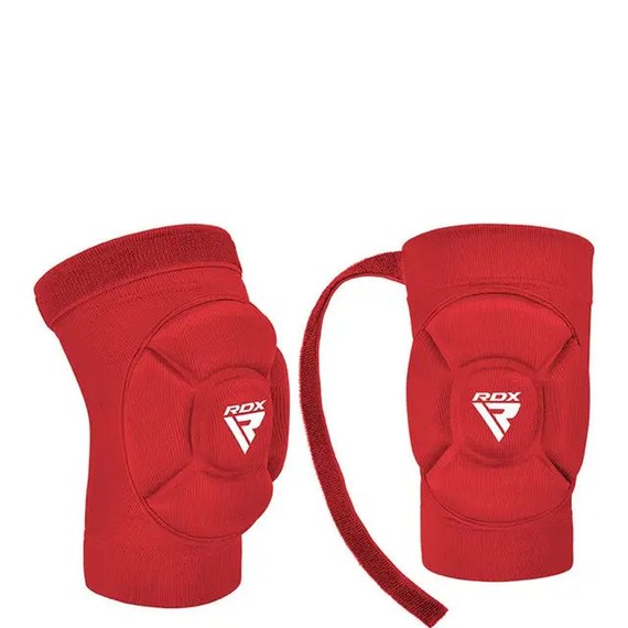 Наколінники спортивні RDX Hosiery Knee Foam K5 Red/White S (HYP-K5RW-S), Розмір: S, Колір: Червоний/Білий, зображення 2