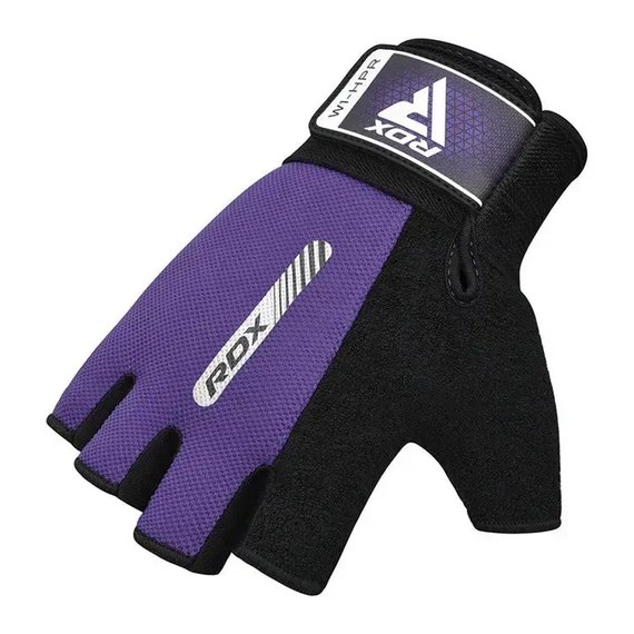 Перчатки для зала RDX W1 Half Purple M (WGA-W1HPR-M), изображение 4