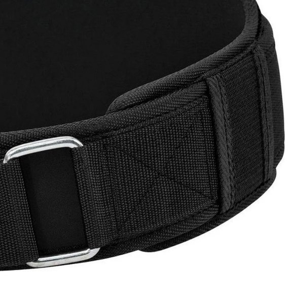 Пояс для тяжелой атлетики RDX RX5 Double Belt неопрен Black L (WBD-RX5B-L), Размер: L, Цвет: Black, изображение 2
