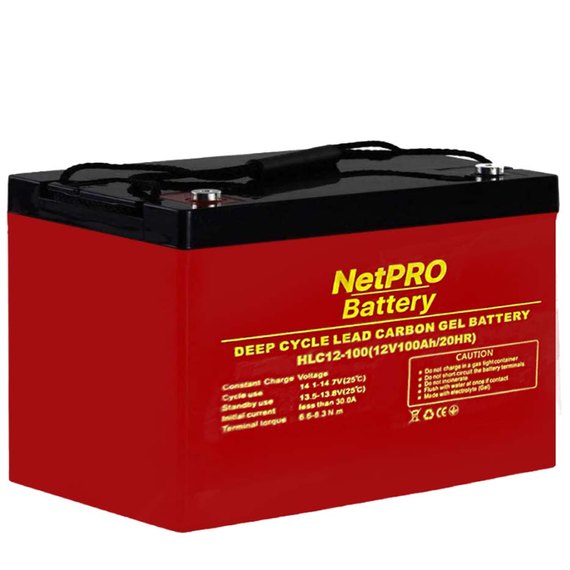 Аккумуляторная батарея NetPRO 12V 100Ah HLC 12-100