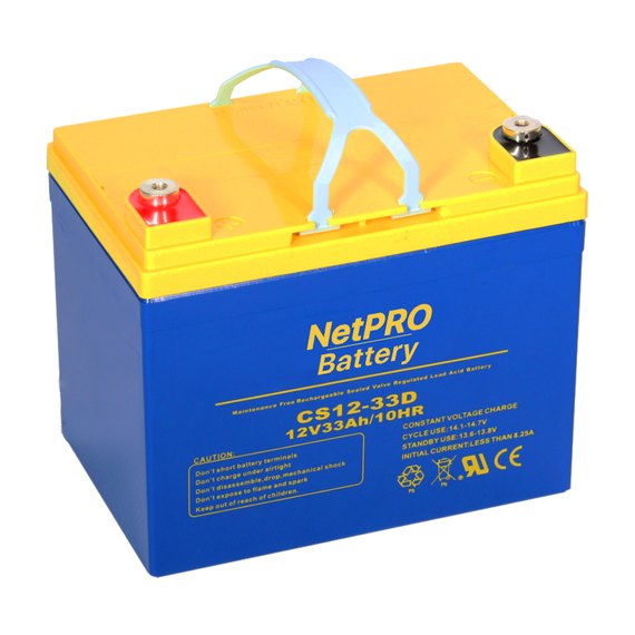 Аккумуляторная батарея NetPRO 12V 33Ah CS12-33D