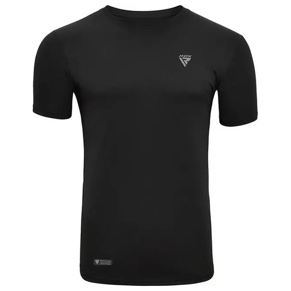 Футболка RDX T2 Black S (TSM-T2B-S+), Размер: S