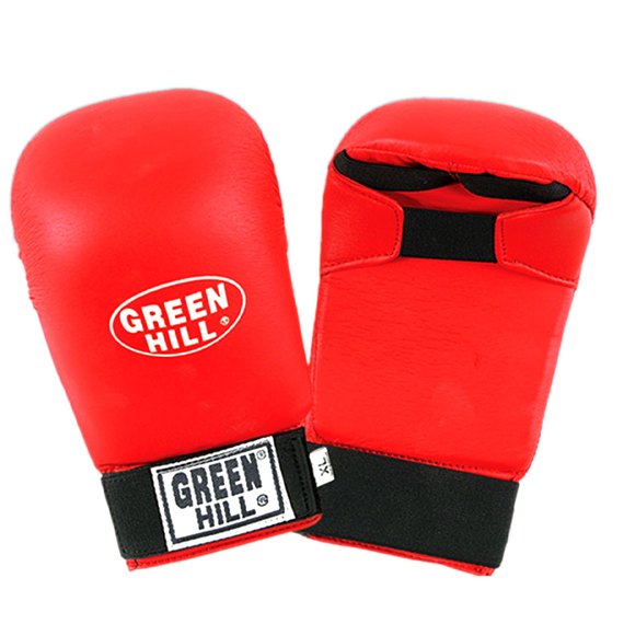 Перчатки для каратэ Green Hill Cobra XL красные KMC-6083, Цвет: Красный