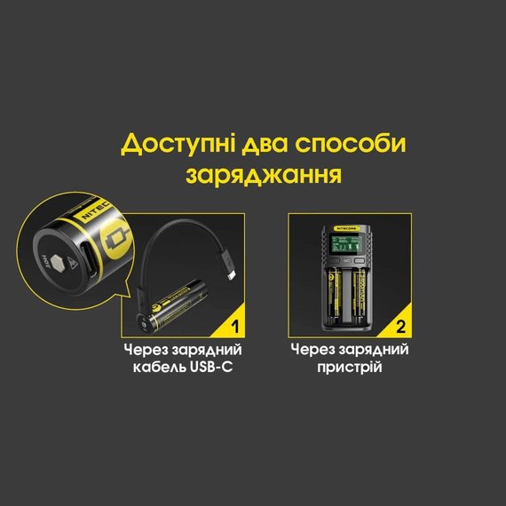 Аккумулятор 18650 Nitecore 3400 mAh NL1834R (6-1079-r), изображение 3