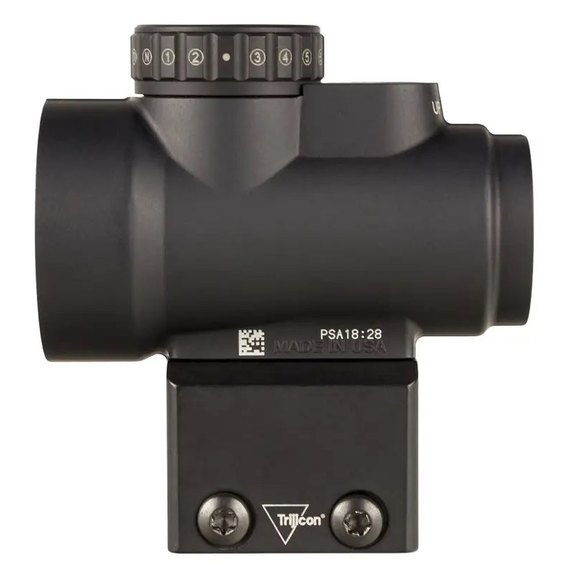 Коллиматорный прицел Trijicon MRO HD 1х25 точка 2 MOA + круг 68 MOA с красной подсветкой (MRO-C-2200065), изображение 4
