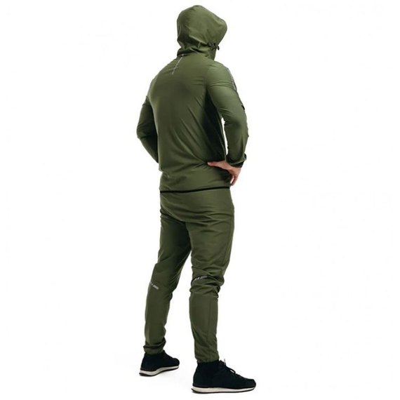 Костюм для похудения с капюшоном RDX H2 Green XL (3510_403014), Цвет: Зелёный, Размер: XL, изображение 2