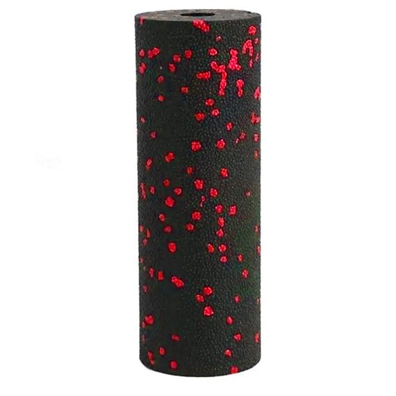 Массажный роллер PowerPlay PP-4346 Mini EPP Foam Roller 15x5.3 см черно-красный (PP_4346_Red_(15*5))