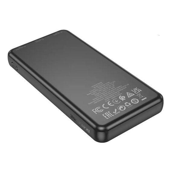 Повербанк Borofone BJ55 Graceful 10000 mAh Черный (6941991111761)