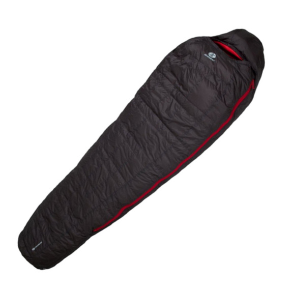 Спальный мешок Sir Joseph Looping II 900/190/-19°C Grey/Red (Left) 922290