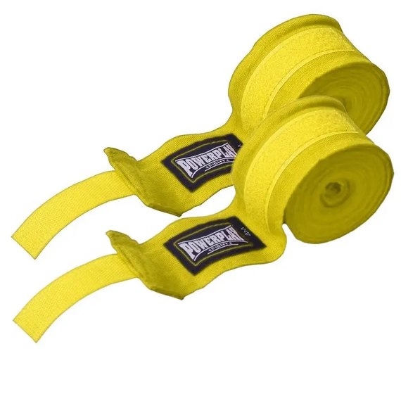 Бинты для бокса PowerPlay 3046 желтые 3м (PP_3046_3m_Yellow)
