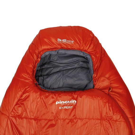 Спальный мешок Pinguin Expert (-8°С/-16°С), 195 см - Left Zip, Orange (PNG 233353)