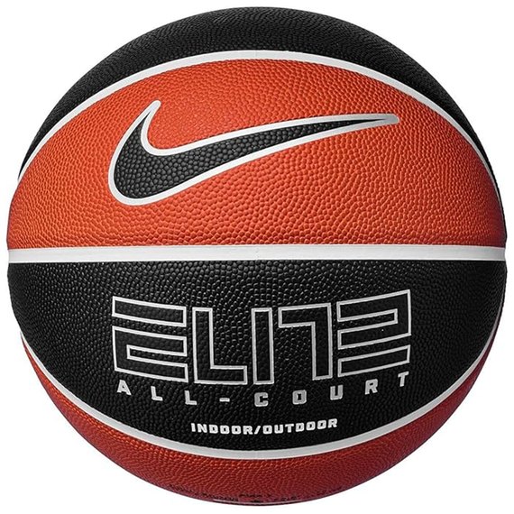 Мяч баскетбольный Nike Elite All Court 8P 2.0 Deflated оранжевый/черный size 7 (N.100.4088.811.07)