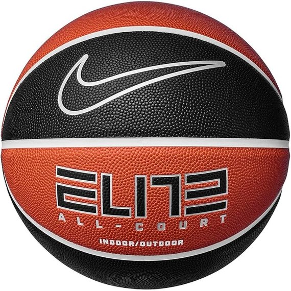 Мяч баскетбольный Nike Elite All Court 8P 2.0 Deflated оранжевый/черный size 7 (N.100.4088.811.07)