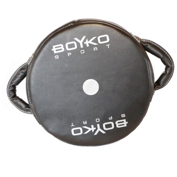 Макивара Boyko ПВХ, круглая с двумя ручками, черная (bs3024101000)