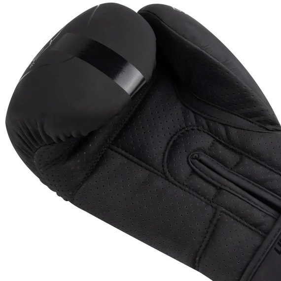 Боксерские перчатки PowerPlay 3024 Ultra Mat Черные 12 ун (PP_3024_12oz_Black), Вес: 12 унций, Цвет: Чёрный, изображение 5