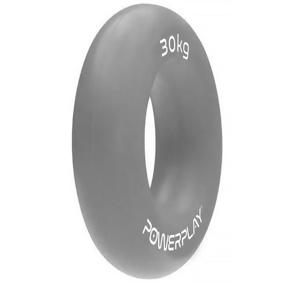 Эспандер кистевой PowerPlay PP-4324 Hand Grip Ring X-Hard 30 кг серый (PP_4324_30kg), изображение 2