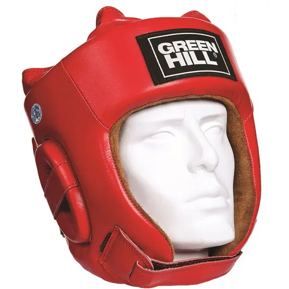 Боксерський шолом Green Hill Five star L червоний HGF-4013, зображення 2