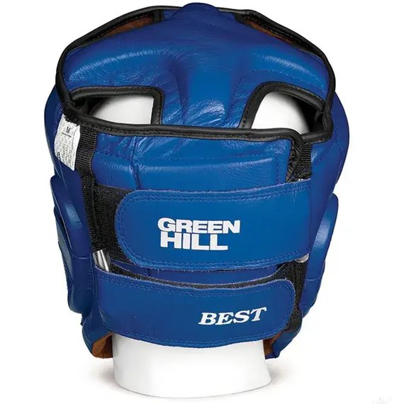 Боксерский шлем Green Hill Best XL синий HGB-4016, изображение 2