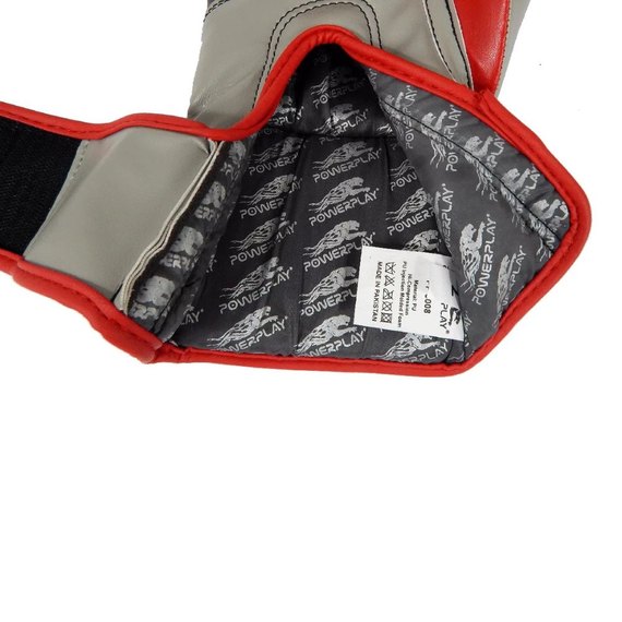 Боксерські рукавички PowerPlay 3008 Червоні 14 ун (PP_3008_14oz_Red), зображення 4