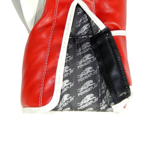 Боксерські рукавички PowerPlay 3005 Червоні 14 ун (PP_3005_14oz_Red), зображення 4