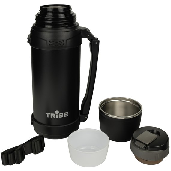 Термос Tribe Family line 2 л black (T-DG-0001-black), Цвет: Чёрный, изображение 2