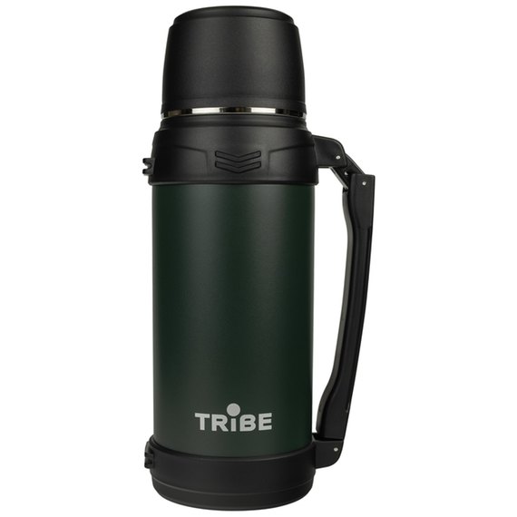 Термос Tribe Family line 2 л black/olive (T-DG-0001-olive), Колір: Olive