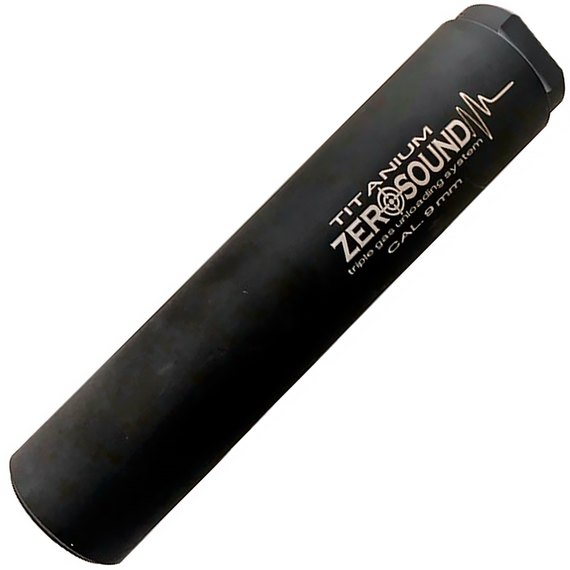 Саундмодератор Zero Sound TITANium кал. 9 мм. Резьба М15х1 (Z8.5.8.060)
