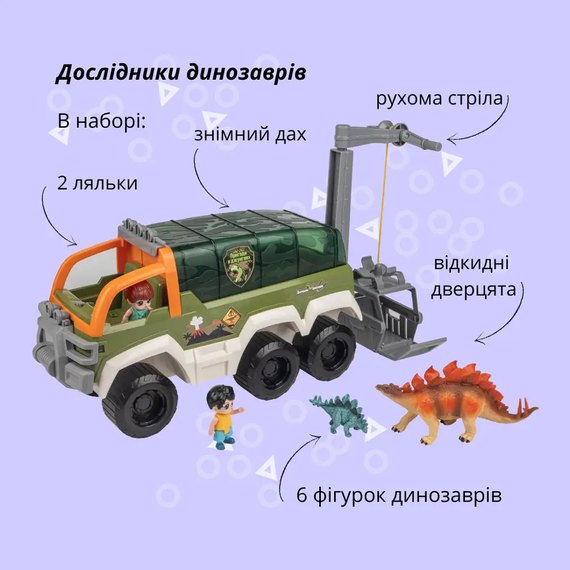 Ігровий набір Otamanko Дослідники динозаврів (GB0011), зображення 2