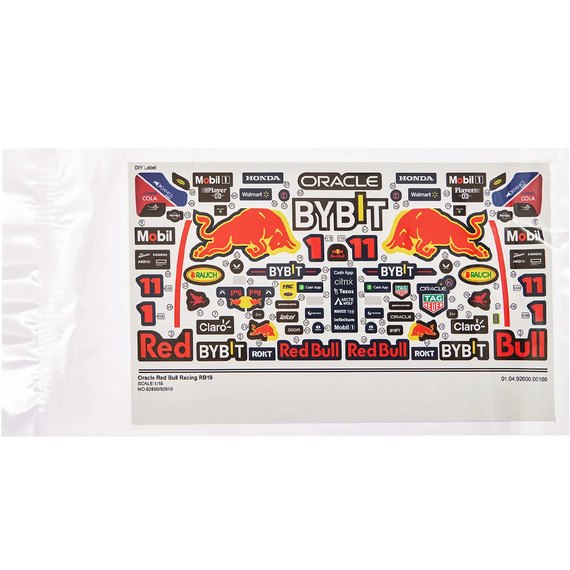 Машинка Rastar Oracle Red Bull Racing RB19 конструктор 1:16 синій (92600), зображення 5